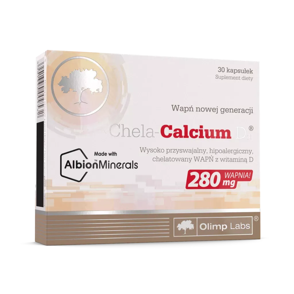 CHELA-CALCIUM D3 30 kapsułek