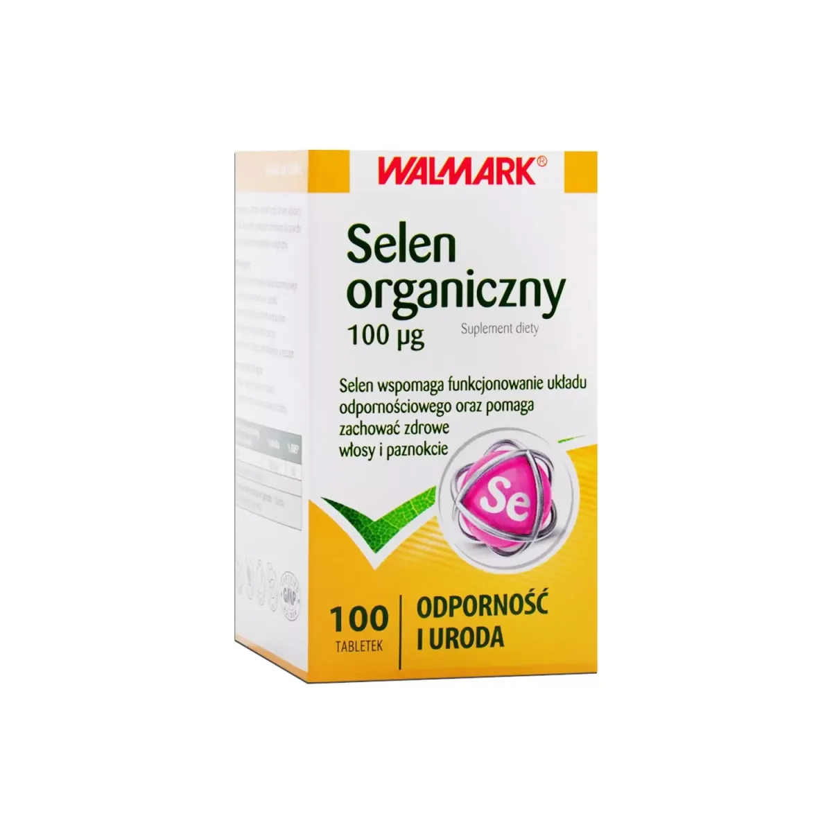SELEN ORGANICZNY 100 ug :100 tabletek