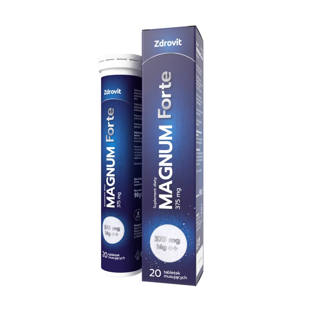 ZDROVIT MAGNUM FORTE: 20 tabletek musujących