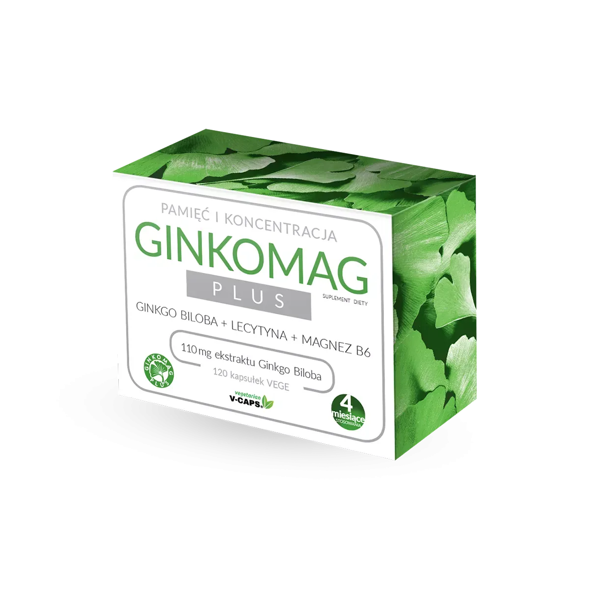 GINKOMAG PLUS 120 kapsułek
