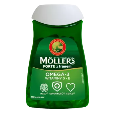 MOLLER'S FORTE Z TRANEM 112 kapsułek