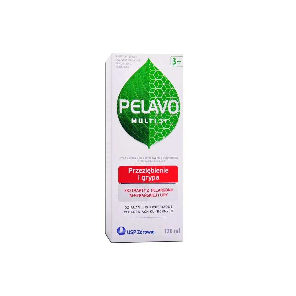 PELAVO MULTI 3+ PRZEZIĘBIENIE I GRYPA 120 ml syrop