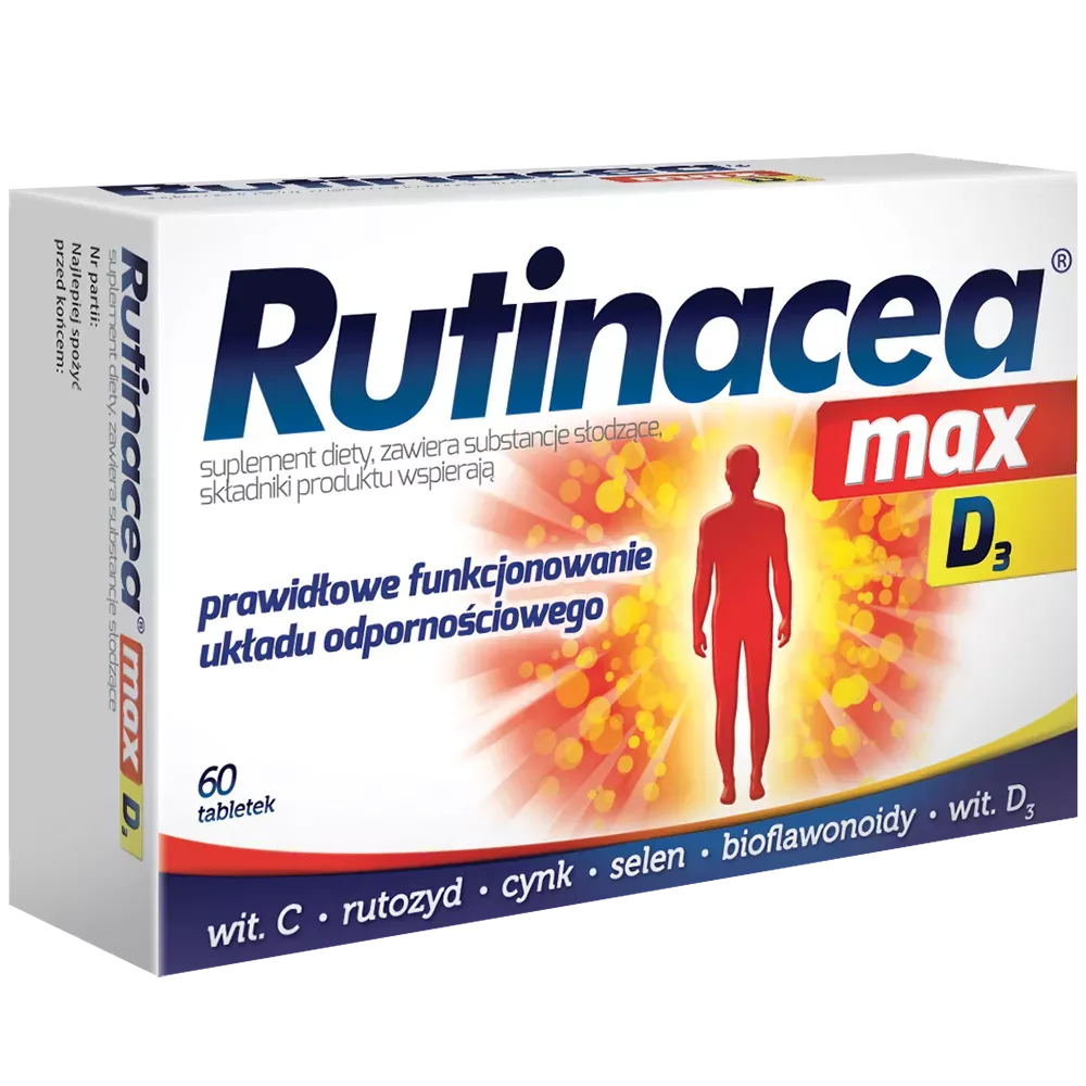 RUTINACEA MAX D3 60 tabletek