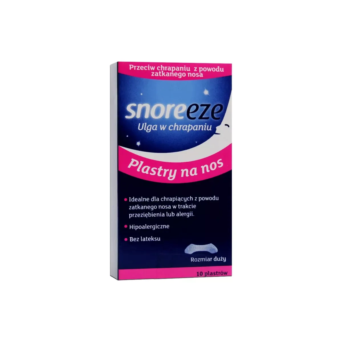 SNOREEZE PLASTRY NA NOS :10 sztuk