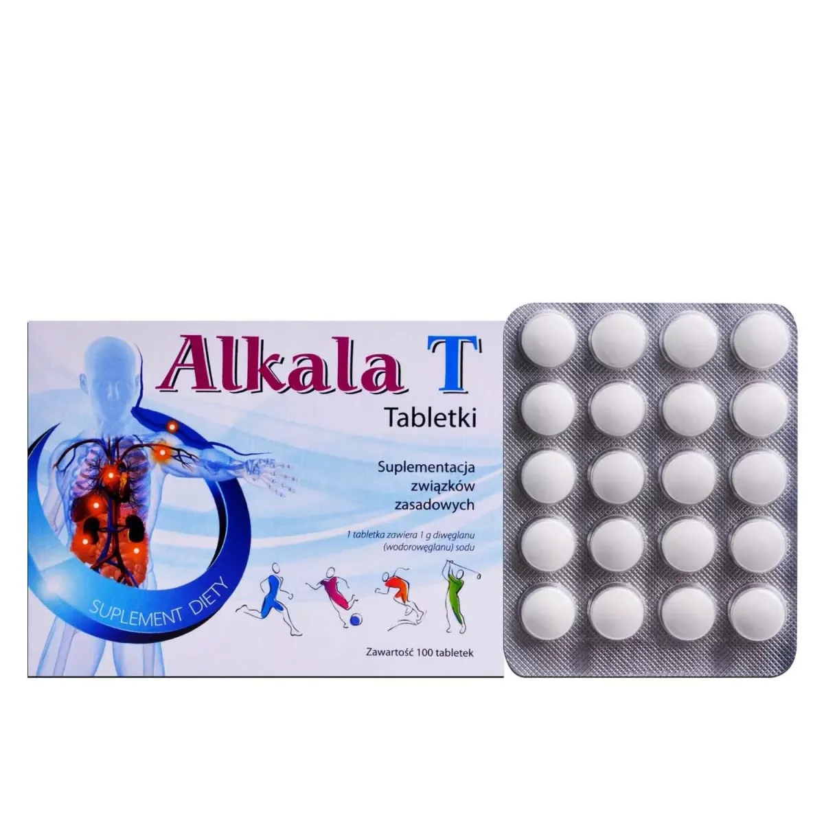 ALKALA T 100 tabletek