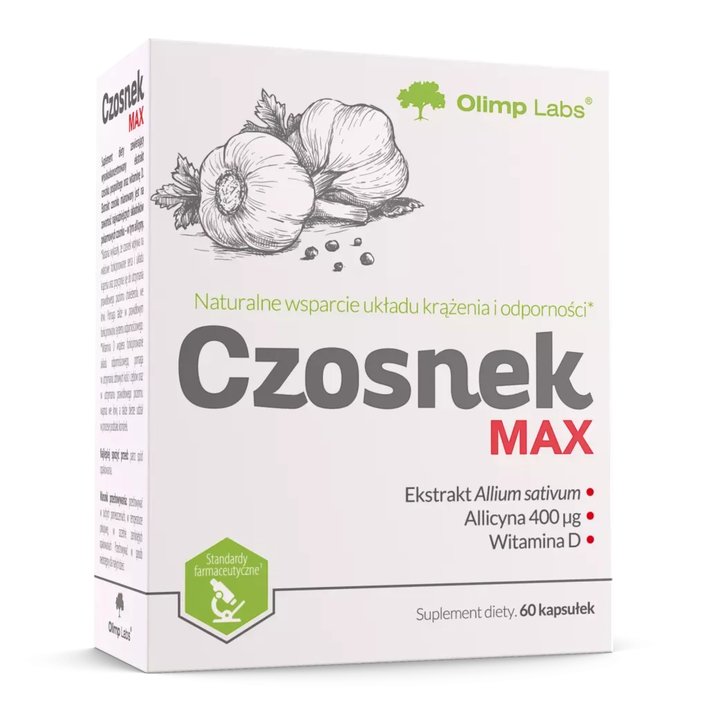 CZOSNEK MAX 60 kapsułek