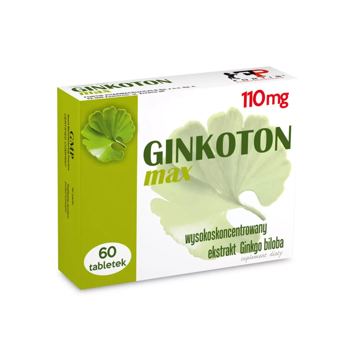 GINKOTON MAX 60 tabletek