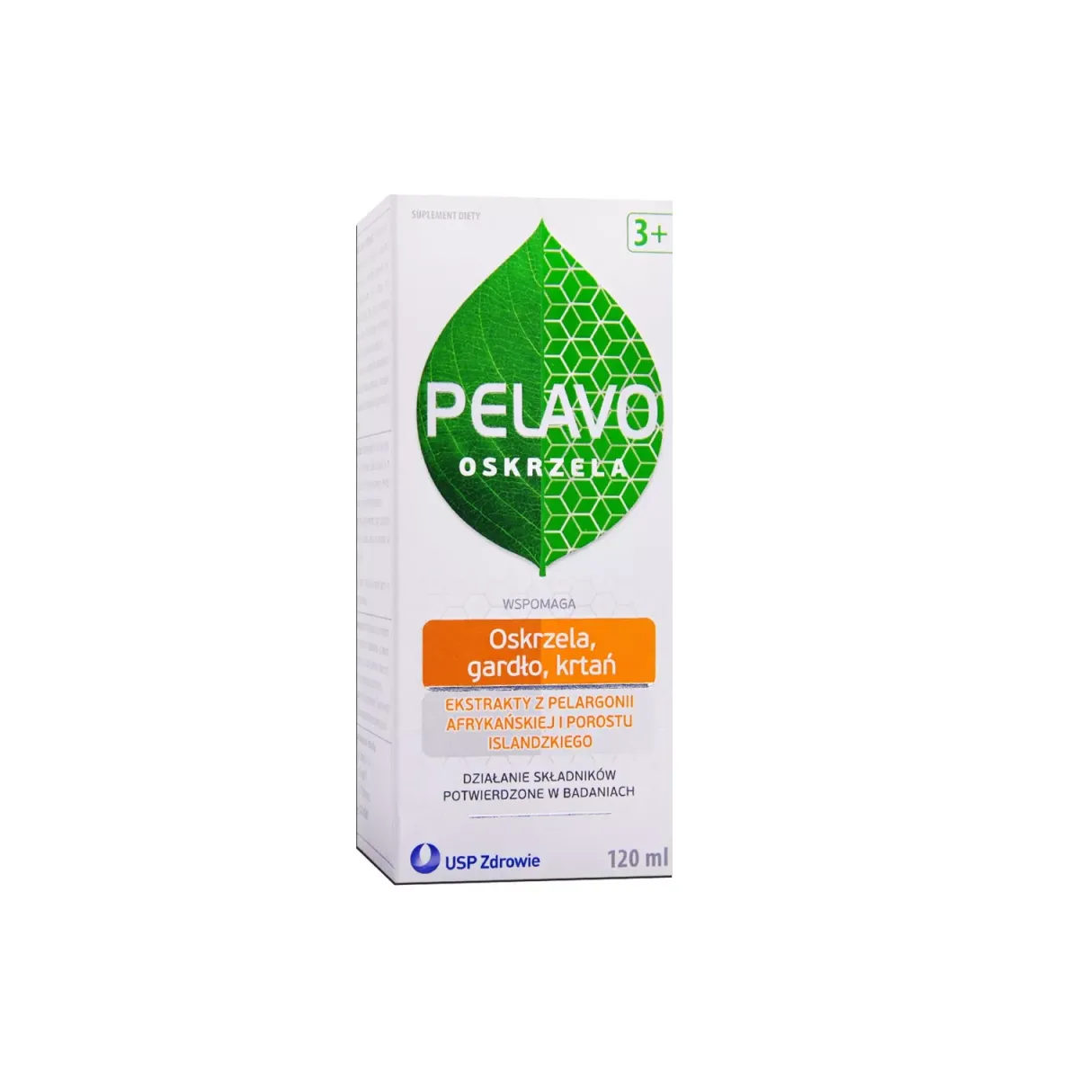 PELAVO OSKRZELA 3+ smak wiśniowy 120 ml syrop