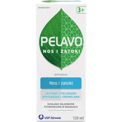 PELAVO NOS I ZATOKI 3+ 120 ml syrop