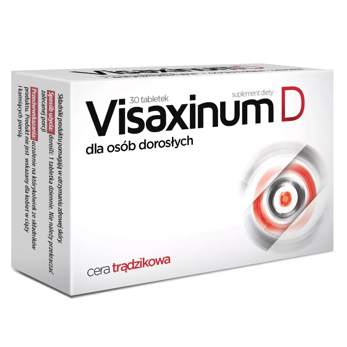 VISAXINUM D 30 tabletek DW: 2025/08/31