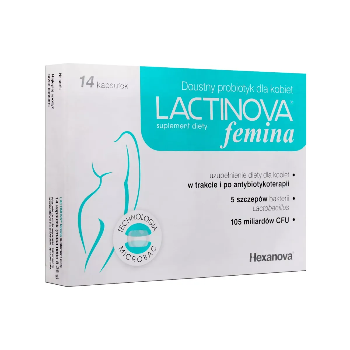 LACTINOVA FEMINA 14 kapsułek
