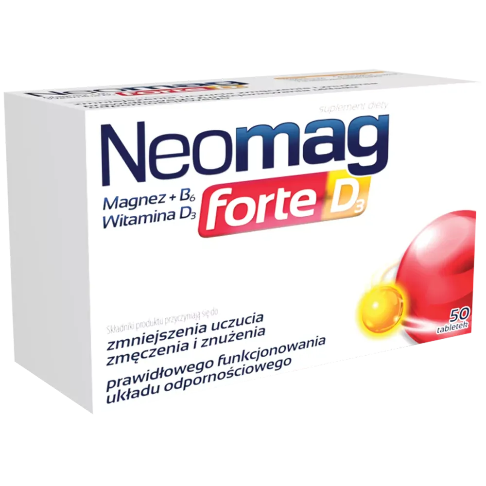 NEOMAG FORTE D3 50 tabletek