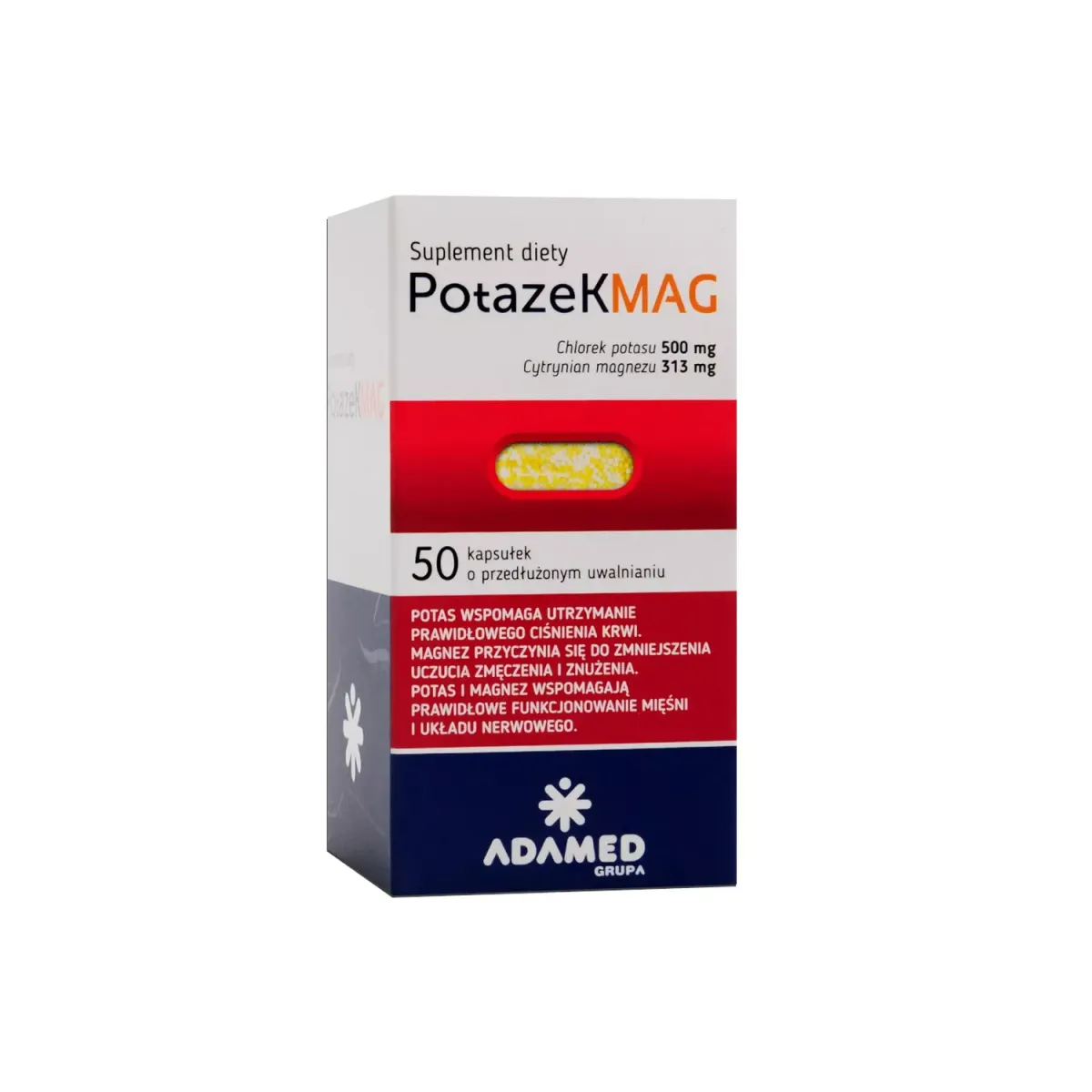 POTAZEK MAG 50 kapsułek