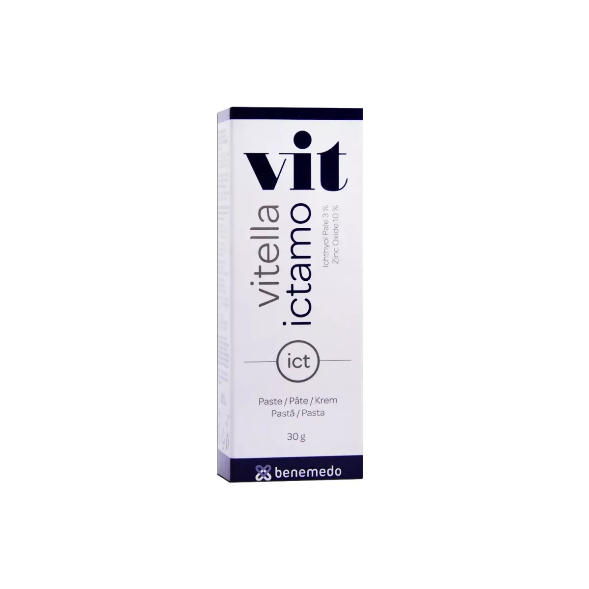 VITELLA ICTAMO KREM Z ICHTIOLEM JASNYM 30 g