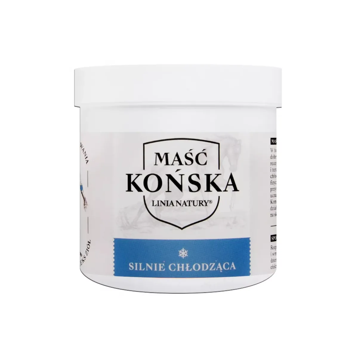 MAŚĆ KOŃSKA SILNIE CHŁODZĄCA (LINIA NATURY) 250 ml