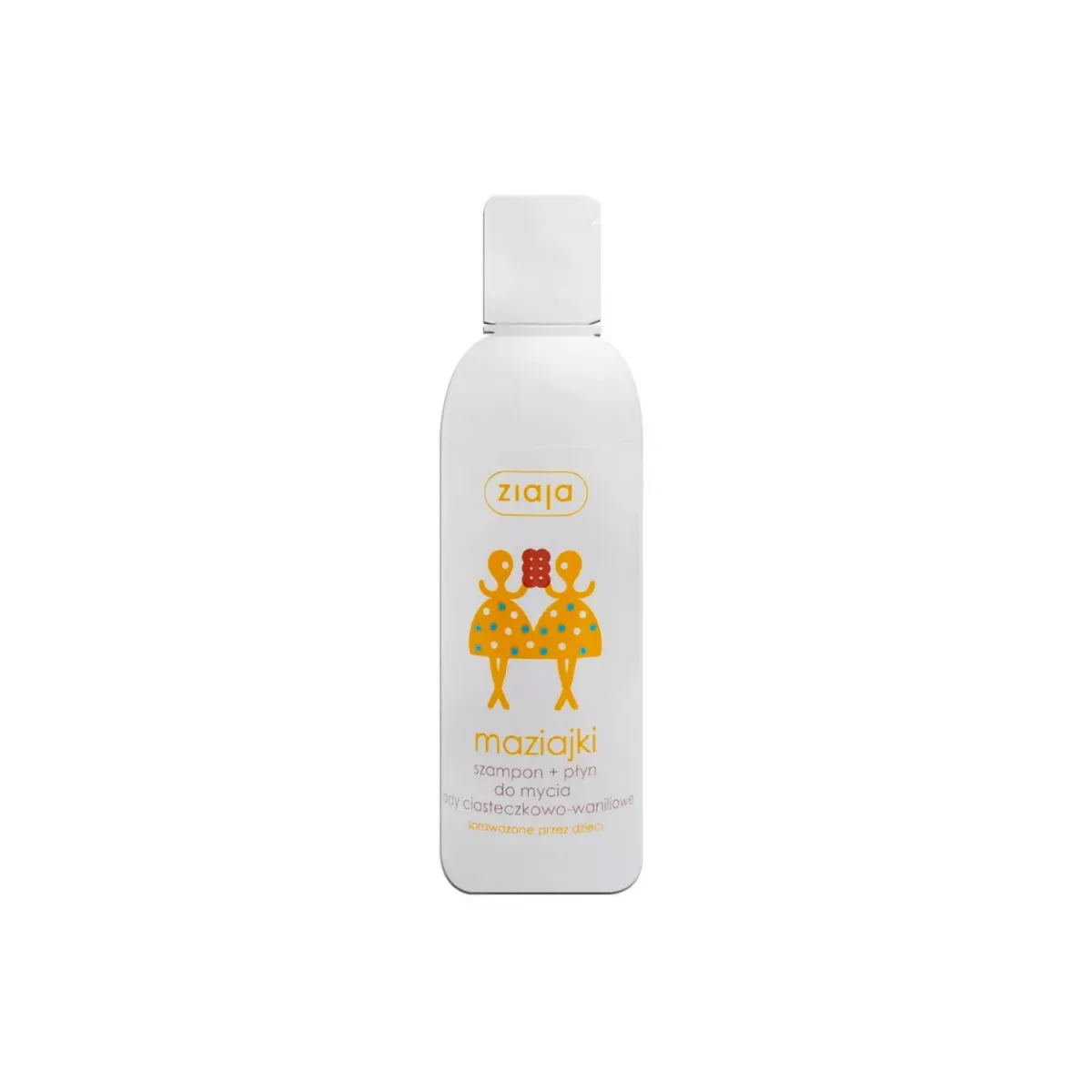 ZIAJA MAZIAJKI SZAMPON + PŁYN DO MYCIA SMAK LODÓW CIASTECZKOWO - WANILIOWYCH 200 ml