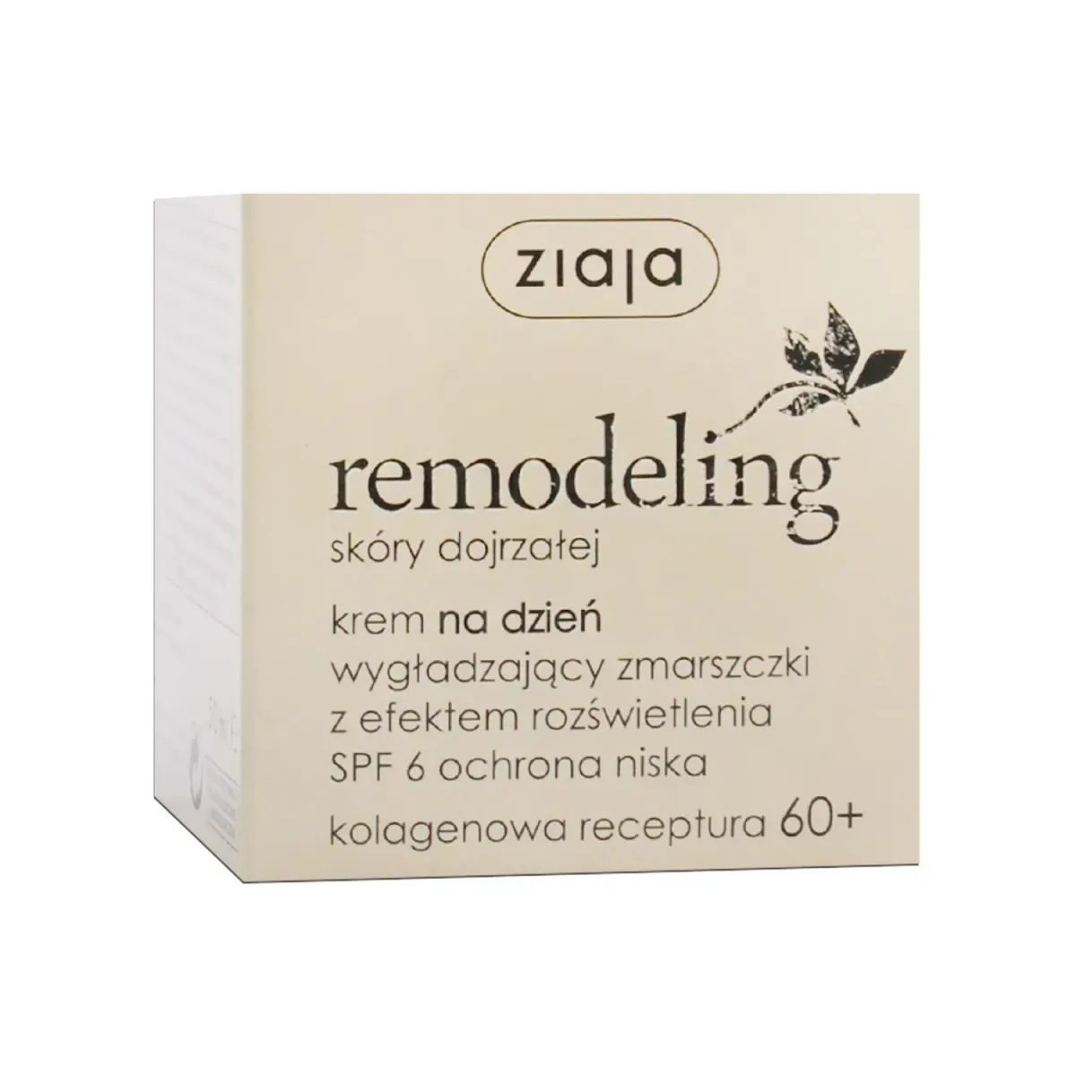 ZIAJA REMODELING KREM NA DZIEŃ WYGŁADZAJĄCY ZMARSZCZKI Z EFEKTEM ROZŚWIETLENIA 50 ml