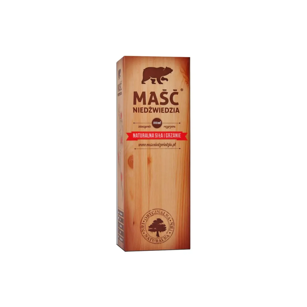 MAŚĆ NIEDŹWIEDZIA NATURALNA SIŁA I GRZANIE 100 ml