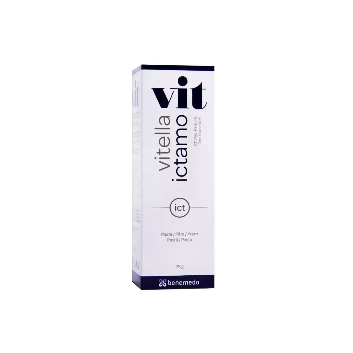 VITELLA ICTAMO KREM Z ICHTIOLEM JASNYM 75 g