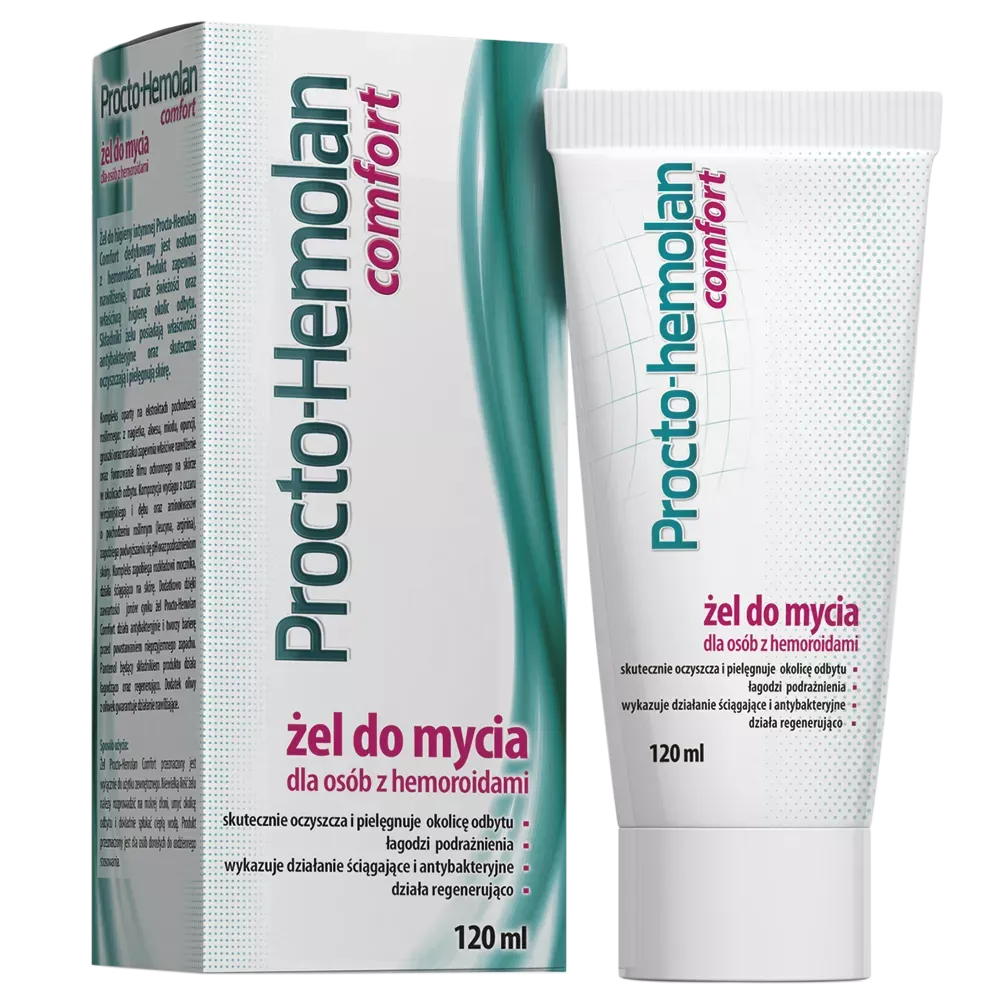 PROCTO-HEMOLAN COMFORT 120ml żel do mycia