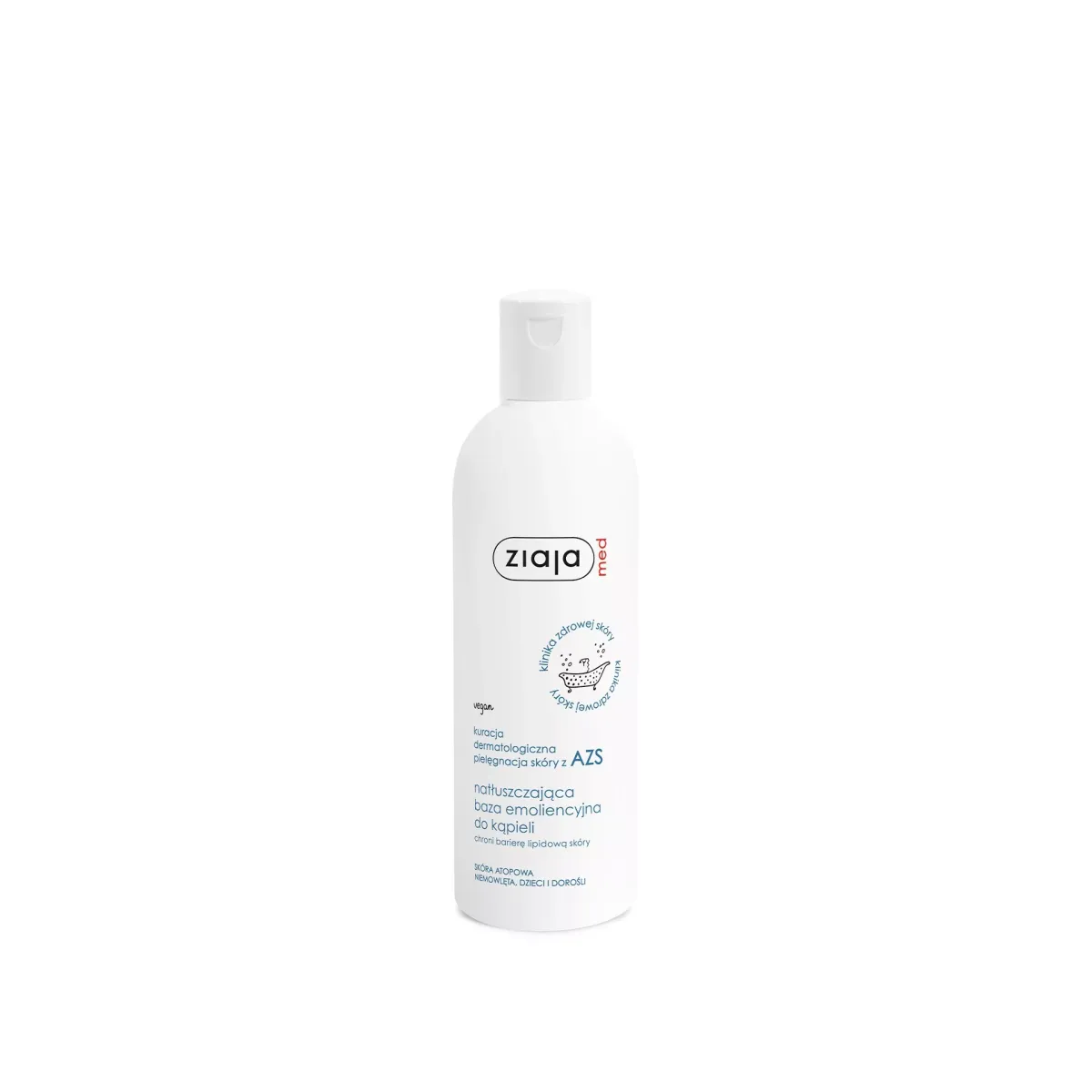 ZIAJA KURACJA DERMATOLOGICZNA AZS BAZA DO KĄPIELI 270 ml