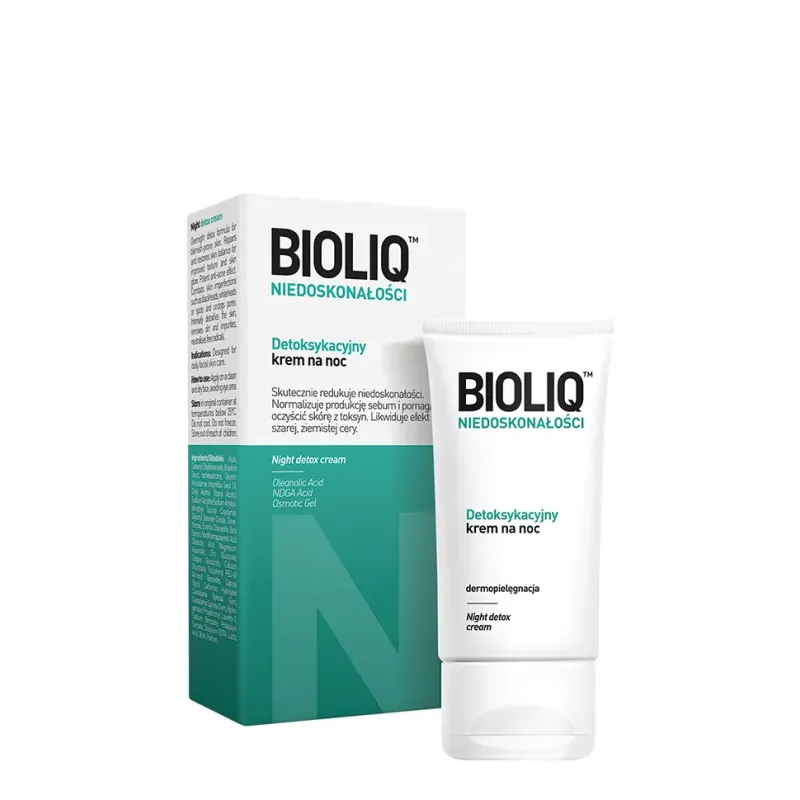 BIOLIQ SPECIALIST NIEDOSKONAŁOŚCI DETOKSYKACYJNY KREM NA NOC 30 ml