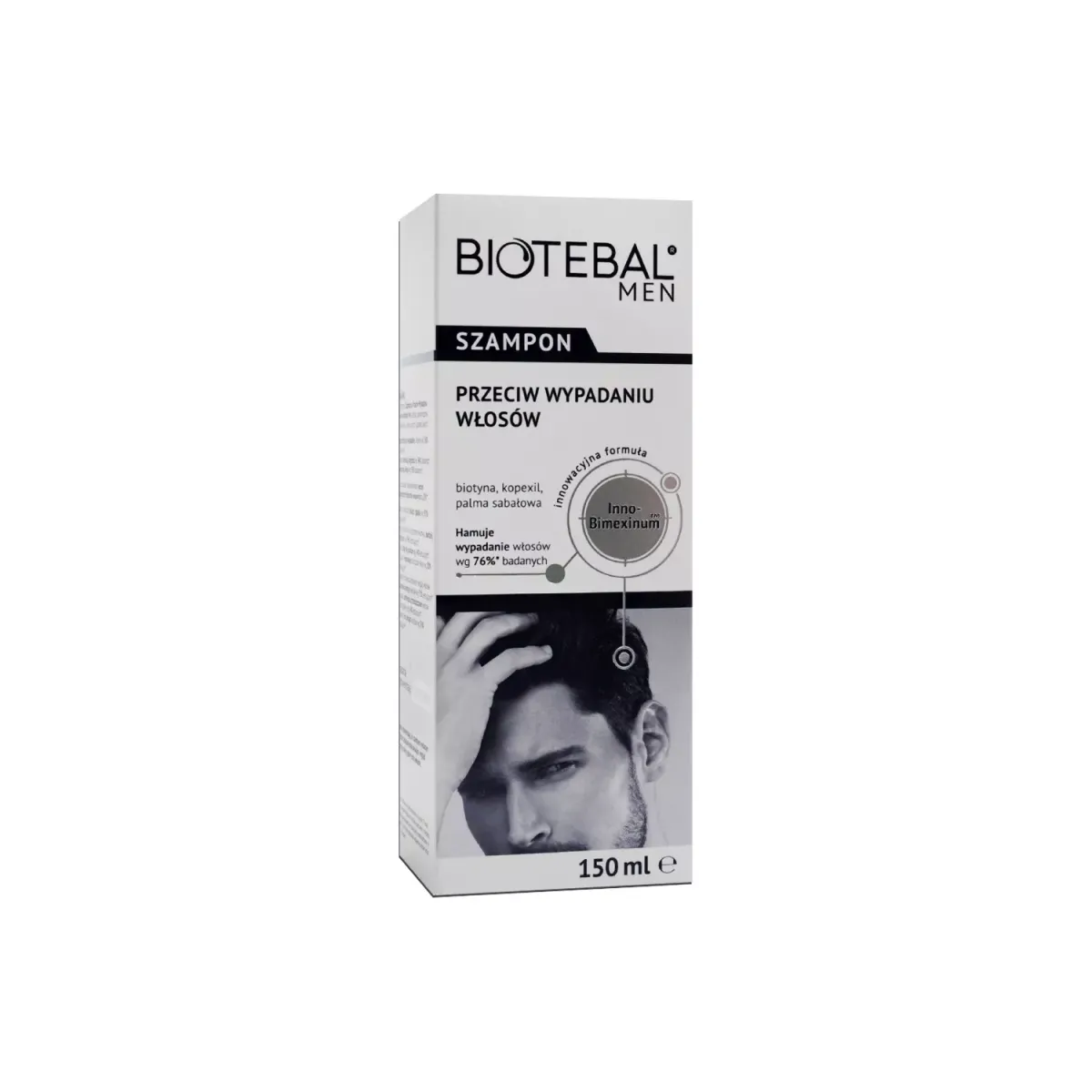 BIOTEBAL MEN SZAMPON PRZECIW WYPADANIU WŁOSÓW 150 ml