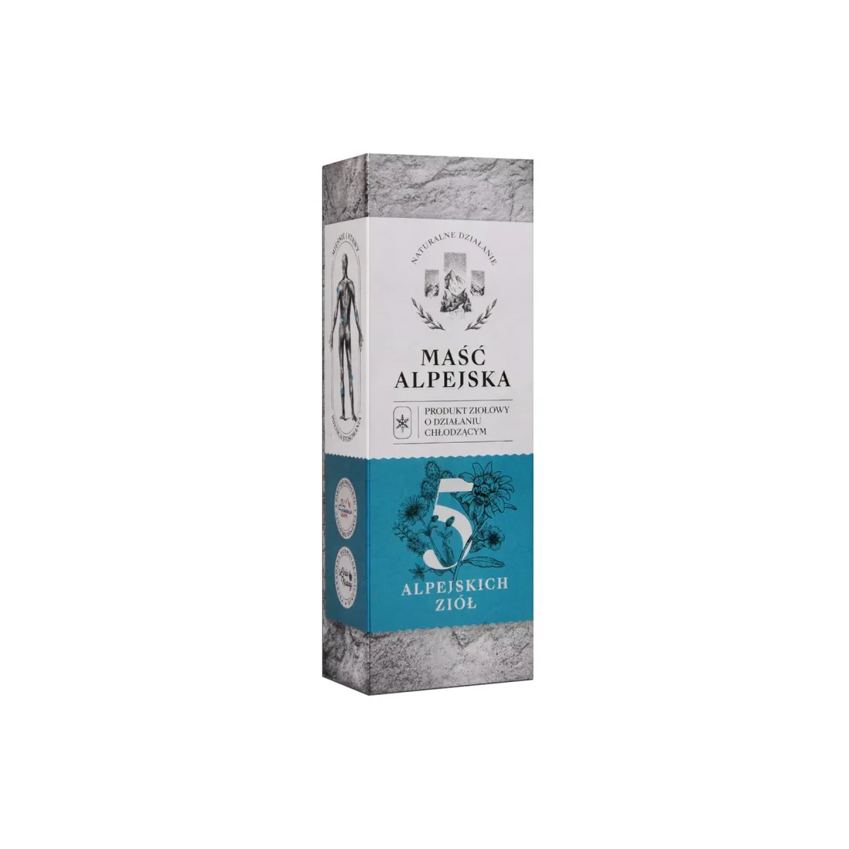 MAŚĆ ALPEJSKA CHŁODZĄCA 5 ALPEJSKICH ZIÓŁ 100 ml