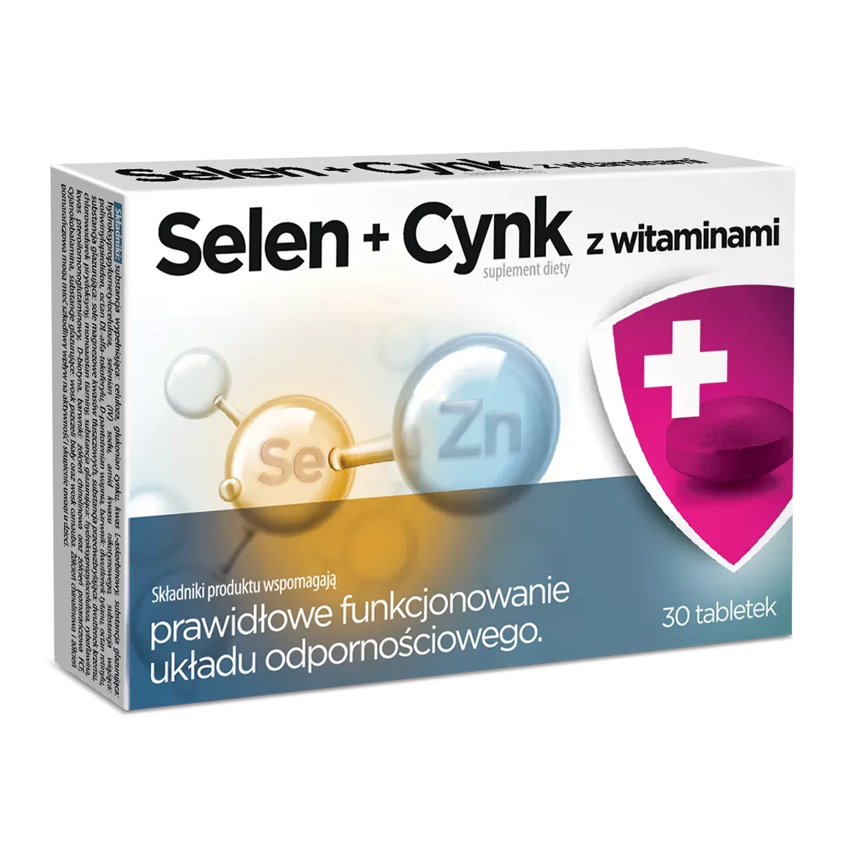 SELEN + CYNK Z WITAMINAMI 30 tabletek