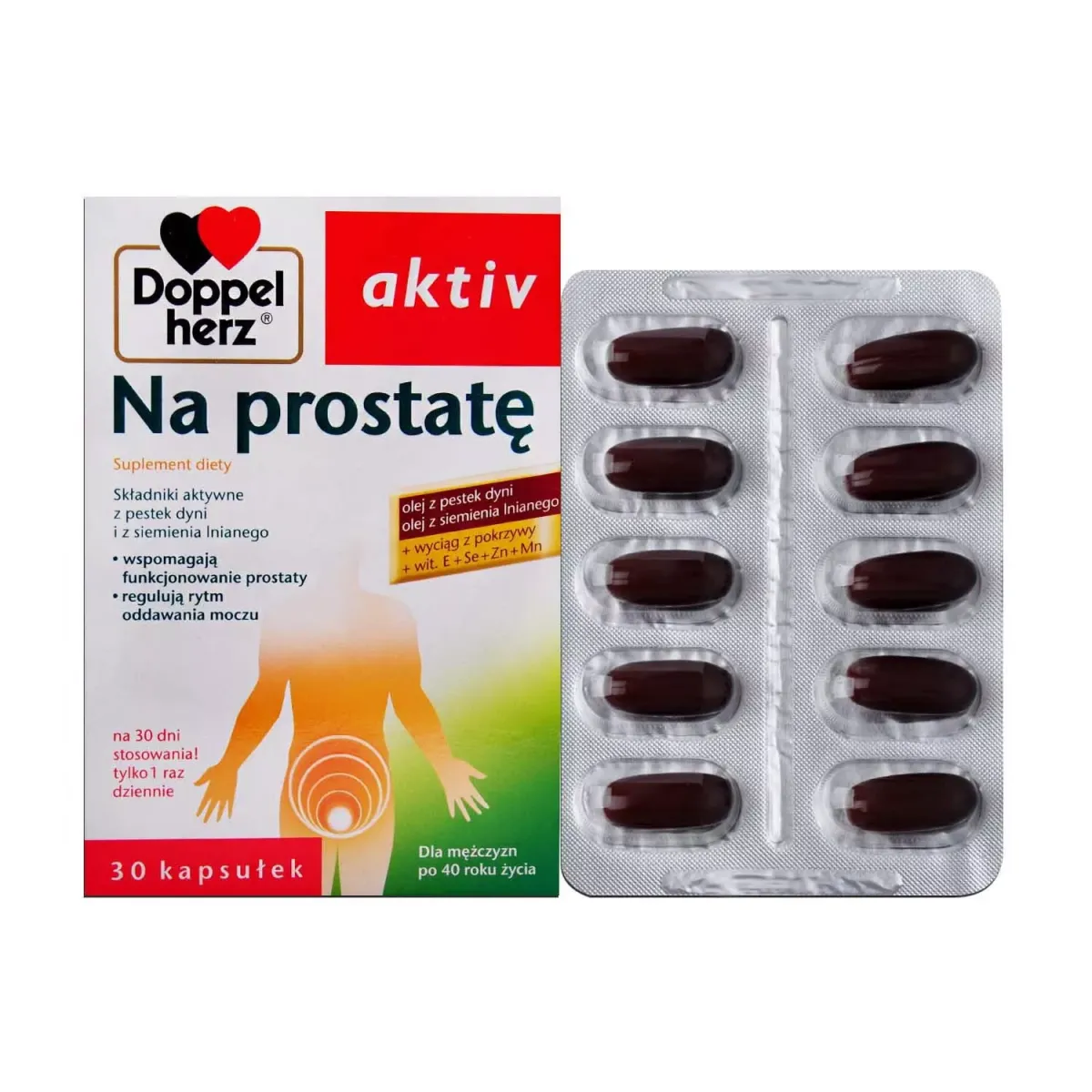 DOPPELHERZ AKTIV NA PROSTATĘ 30 kapsułek
