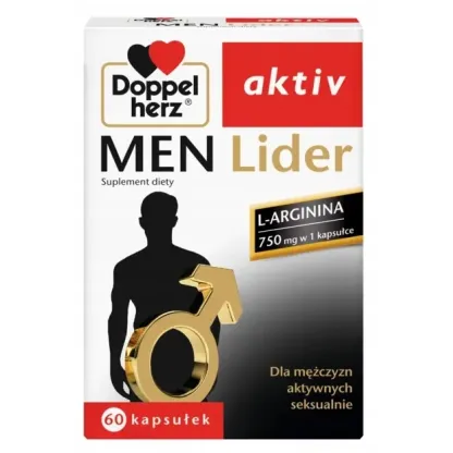 DOPPELHERZ AKTIV MEN LIDER 60 kapsułek