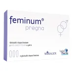 FEMINUM PREGNA GLOBULKI DOPOCHWOWE Z MIO-INOZYTOLEM O PH 6 3 sztuki