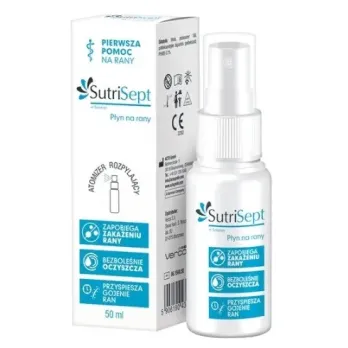 SUTRISEPT PŁYN NA RANY 50 ml