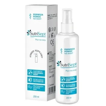 SUTRISEPT PŁYN NA RANY 250 ml