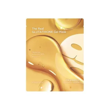 HOLIKA HOLIKA The Real Gel Mask Glutathion 35g - hydrożelowa maska całonocna