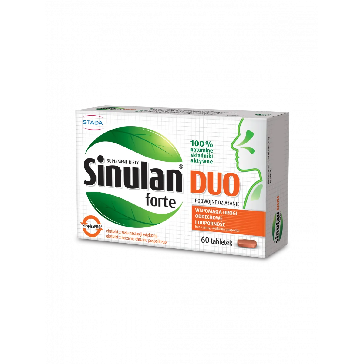 SINULAN DUO FORTE 60 tabletek