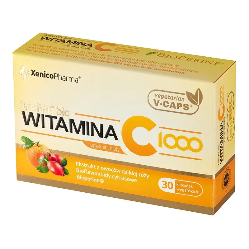 XENIVIT BIO WITAMINA C 1000 30 kapsułek