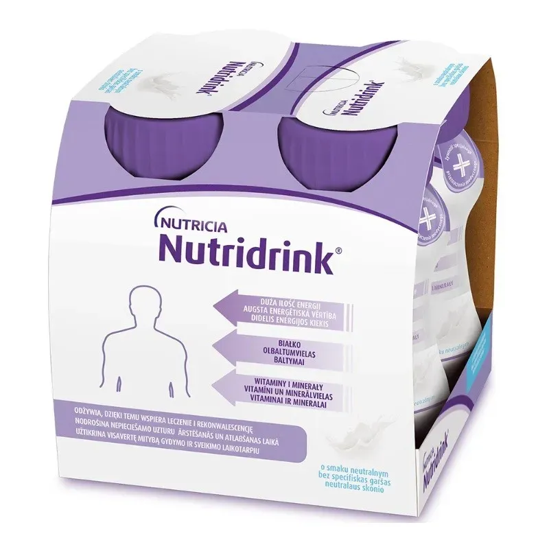 NUTRIDRINK SMAK NEUTRALNY 4 x 125 ml