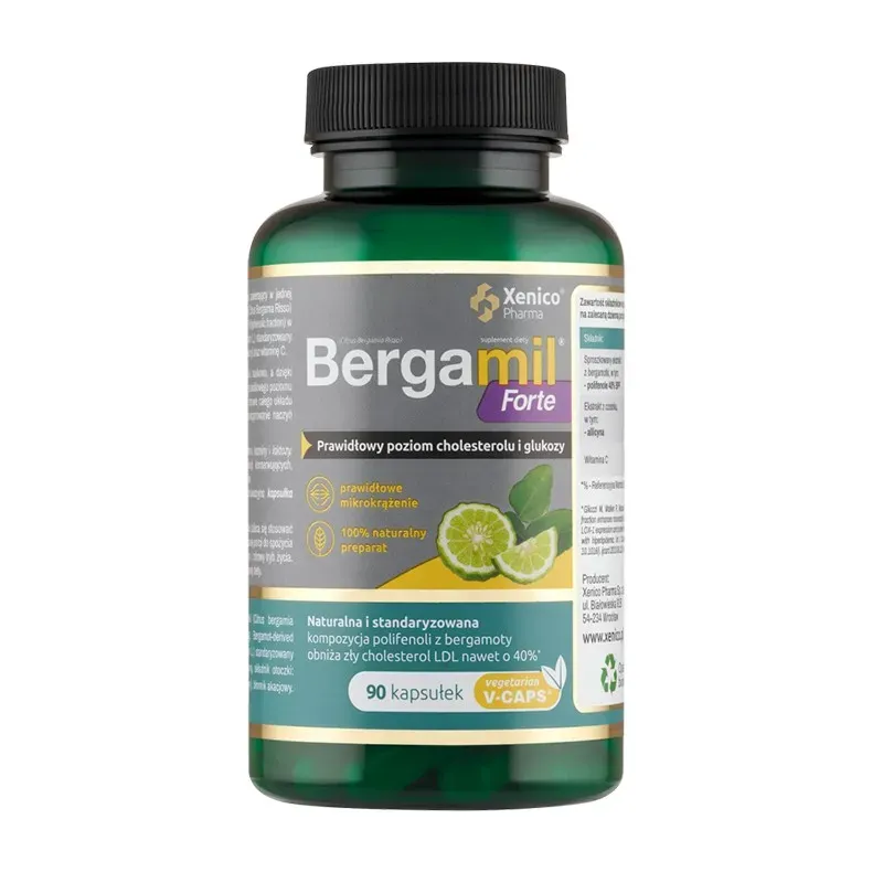 BERGAMIL FORTE 90 kapsułek