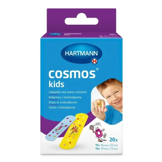 COSMOS KIDS 20 plastrów w dwóch rozmiarach