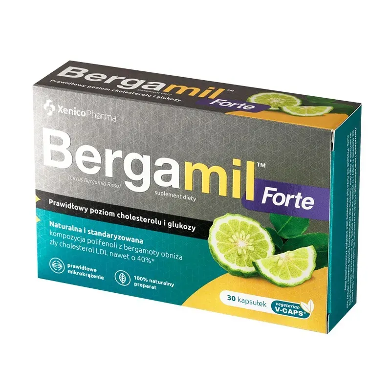 BERGAMIL FORTE 30 kapsułek