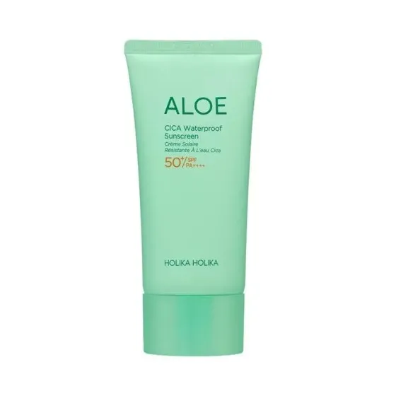 HOLIKA HOLIKA ALOE Waterproof Sun Gel żel przeciwsłoneczny do ciała i twarzy SPF50+ 100ml