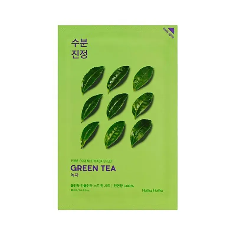 HOLIKA HOLIKA PURE ESSENCE MASK SHEET GREEN TEA 23 ml