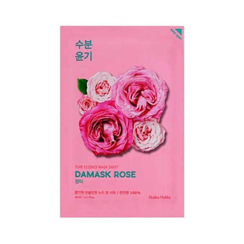 HOLIKA HOLIKA PURE ESSENCE MASK SHEET DAMASK ROSE 23 ml