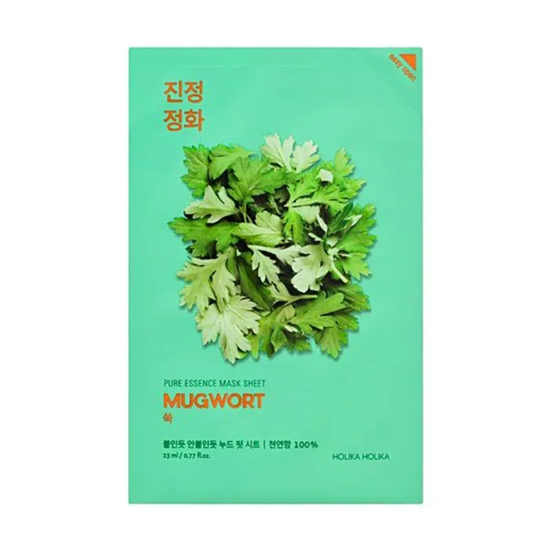 HOLIKA HOLIKA PURE ESSENCE MASK SHEET MUGWORT 23 ml