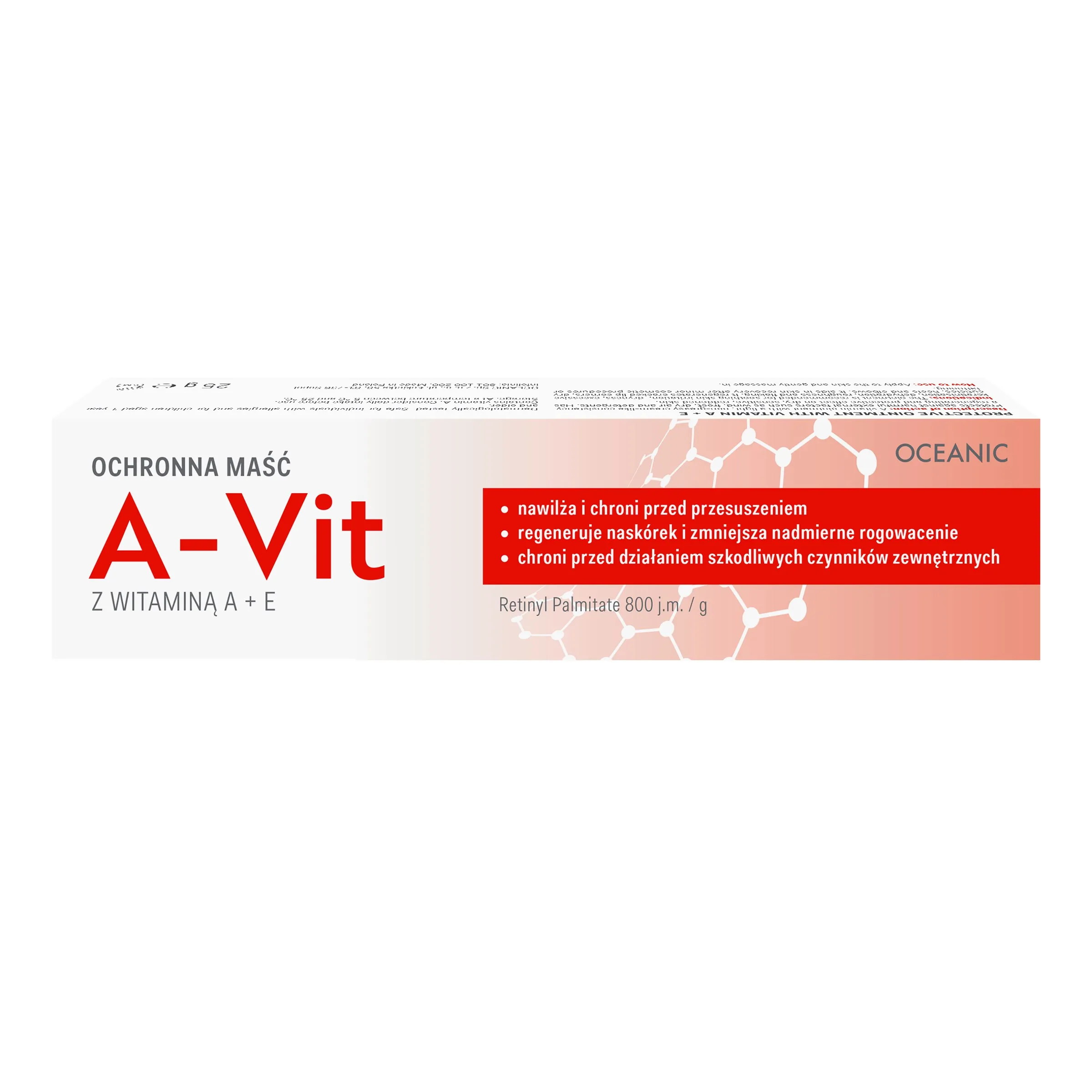 A-VIT OCHRONNA MAŚĆ Z WITAMINĄ A + E 25 g