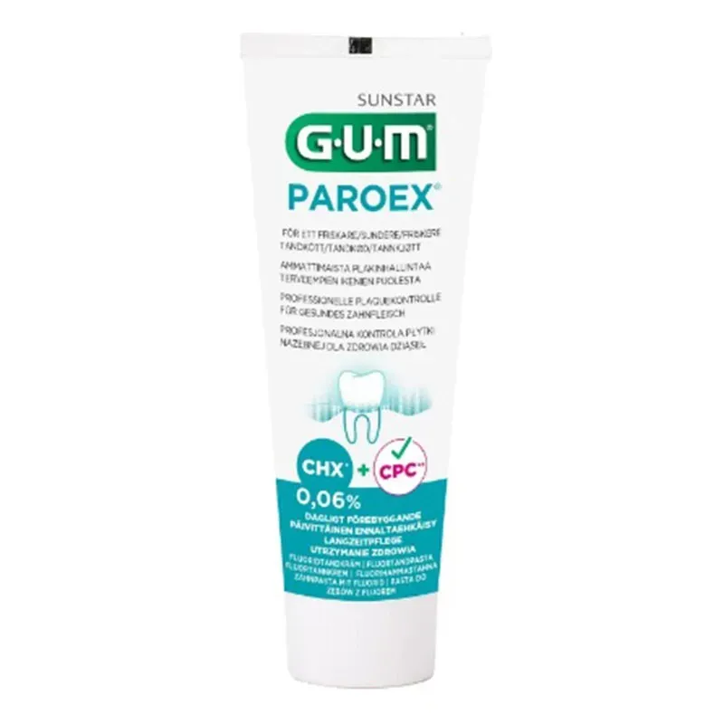 SUNSTAR GUM PAROEX 0,06% PASTA DO ZĘBÓW 75 ml