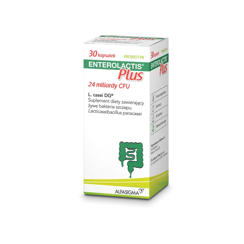 ENTEROLACTIS PLUS 30 kapsułek