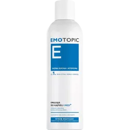 EMOTOPIC EMULSJA: DO KĄPIELI MED.+: do codziennego stosowania 400 ml