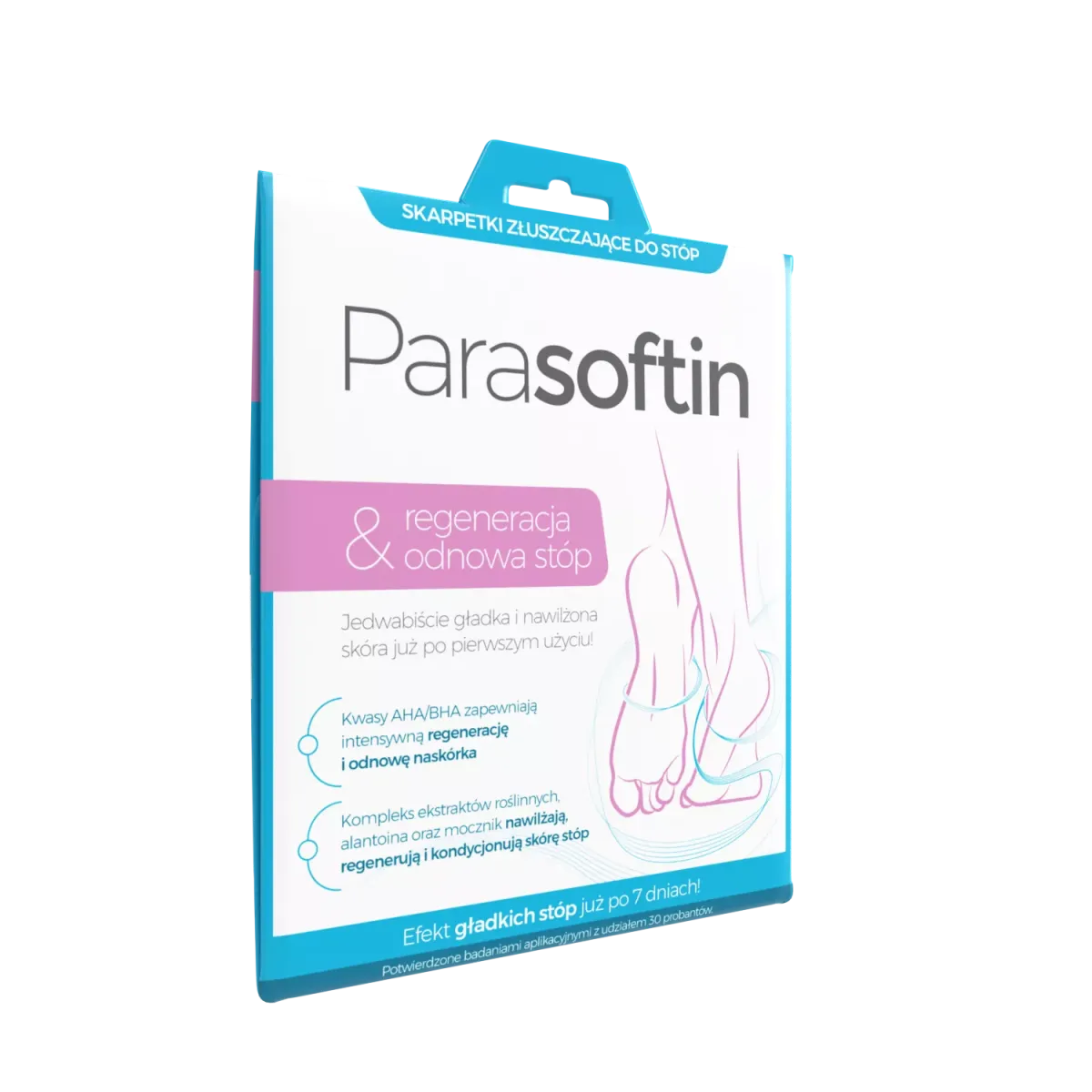 PARASOFTIN SKARPETKI ZŁUSZCZAJĄCE DO STÓP 1 para